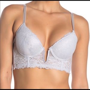 Lace Plunge Push-Up Jessica Simpson Bra